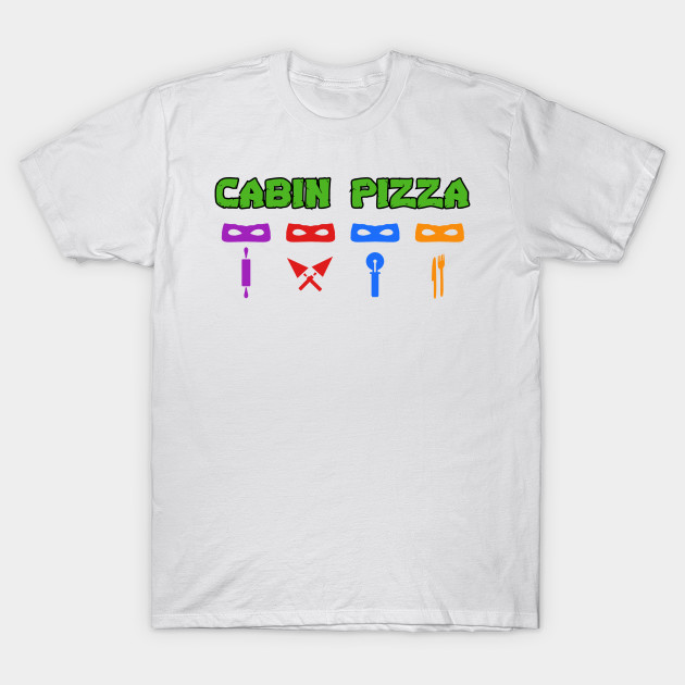 Cabin Pizza Turtles by Cabin Pizza Merchandise